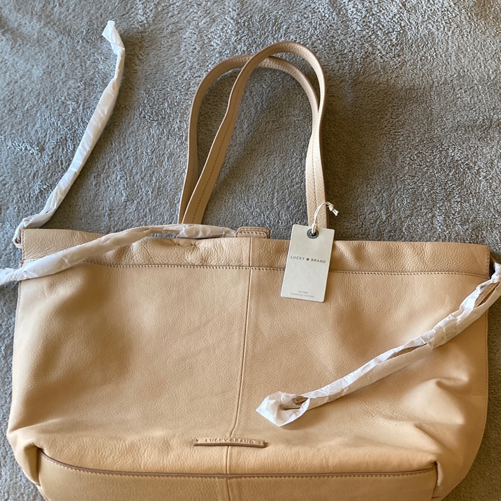 Lucky brand handbag genuine leather